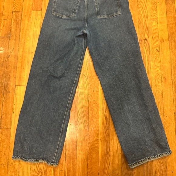 Old Navy Extra High-Rise Sky-Hi Wide Leg Jeans w/ Secret Smooth Pockets, Size 12 - Picture 9 of 9